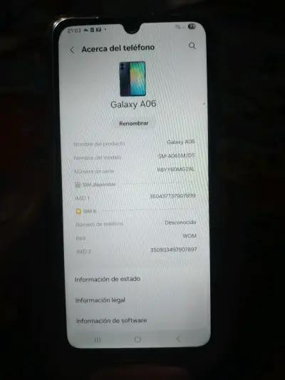 Smartphone Galaxy A06 - miniatura 1