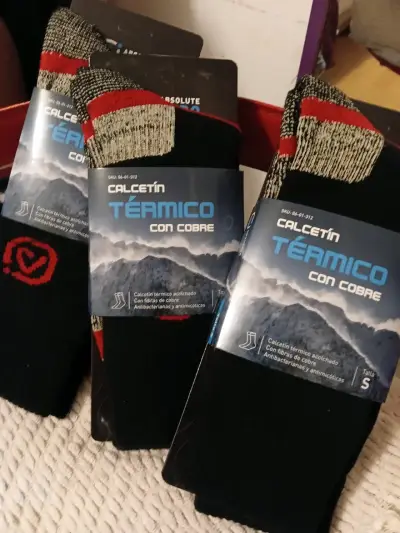 Calcetines térmicos con cobre - miniatura 3