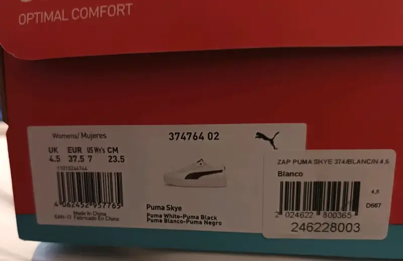 Zapatillas Puma Blancas Nuevas - 2