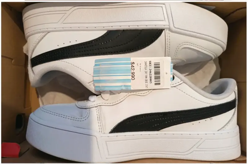 Zapatillas Puma Blancas Nuevas - 6