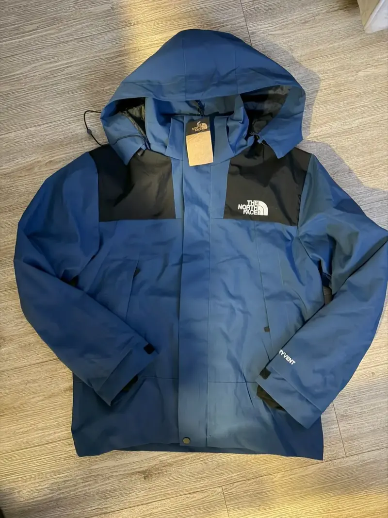 Chaqueta impermeable con polar interior - 4