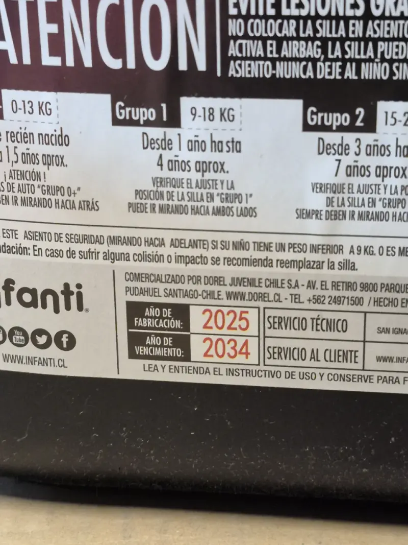 Silla de auto Infanti - 6