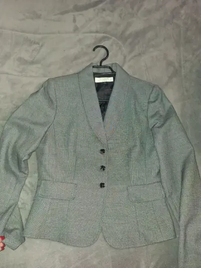 Blazer gris para mujer - miniatura 2