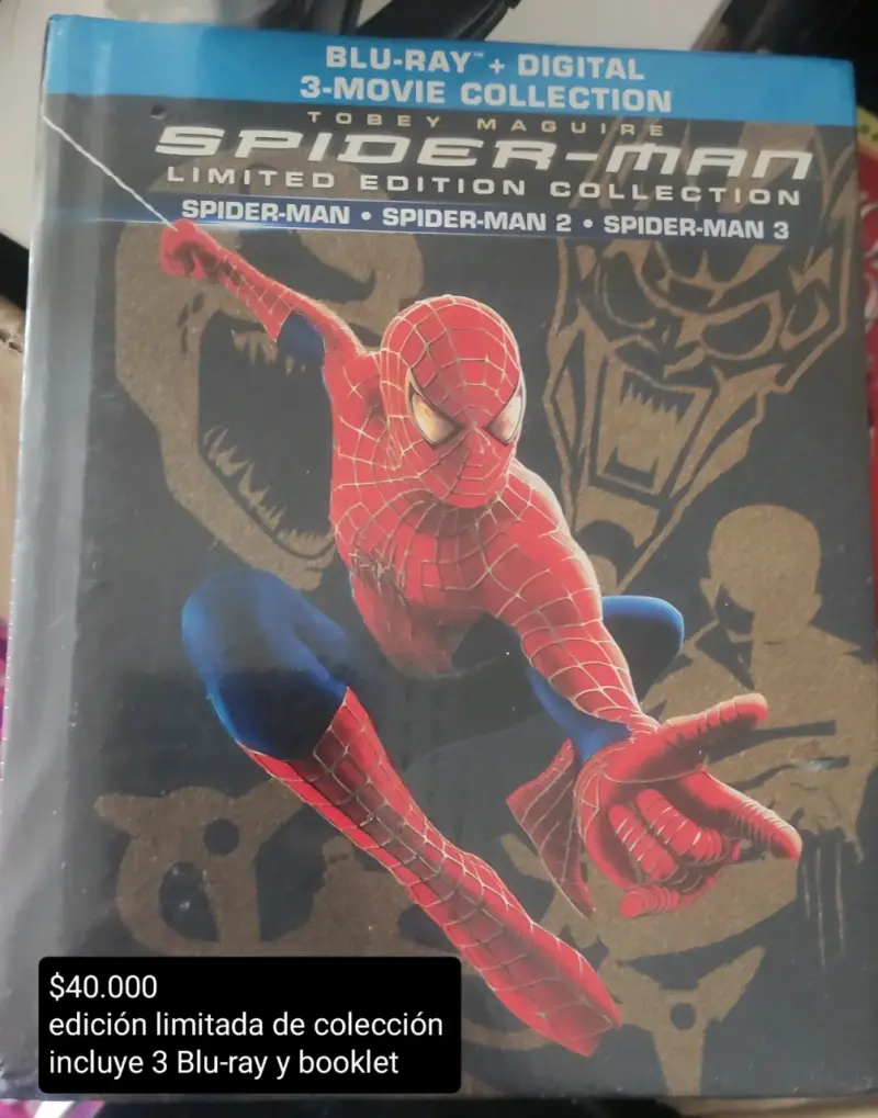 Colección Blu-ray Spider-Man edición limitada