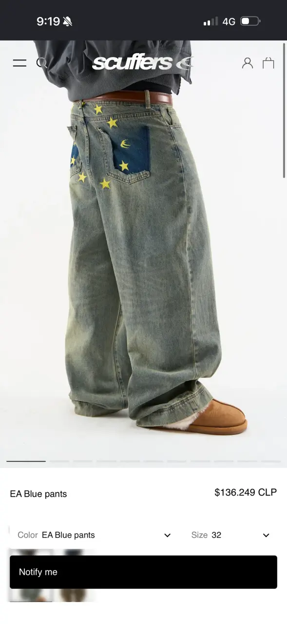 Jeans Scuffers ORIGINALES NUEVOS - 4