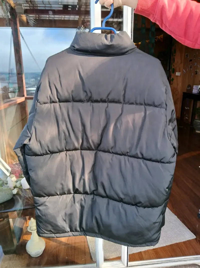 Chaqueta pluma negra - 3