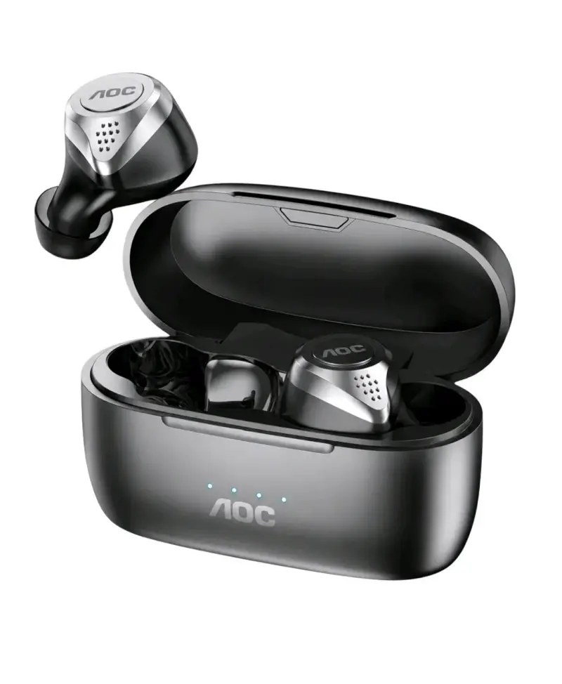 Audífonos inalámbricos AOC negros - 1