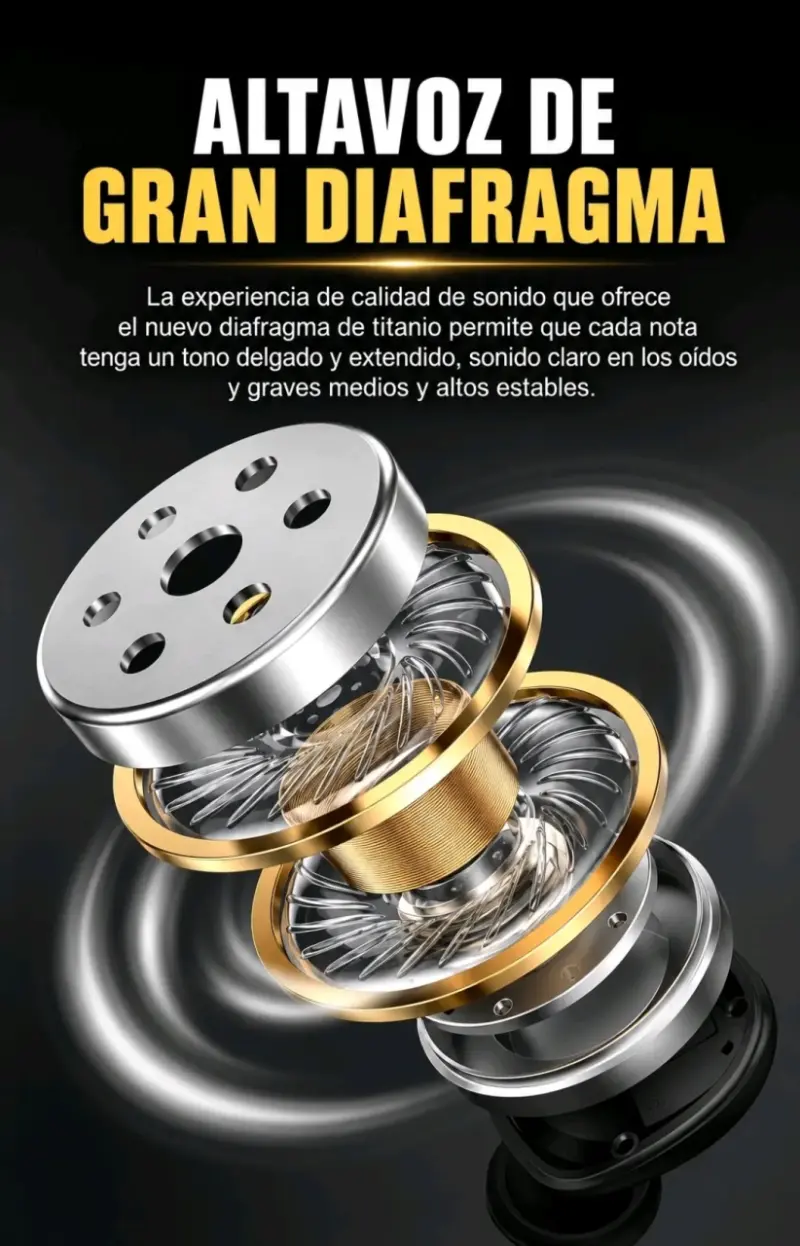 Audífonos inalámbricos AOC negros - 2