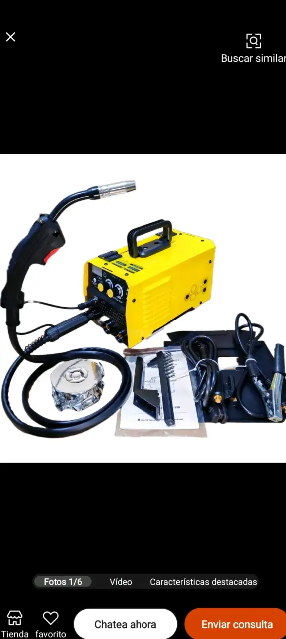 Soldadora multifunción MIG/electrodo/TIG - 2