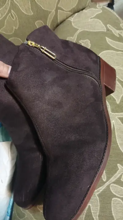 Botines de gamuza marrón - miniatura 2
