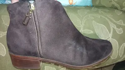 Botines de gamuza marrón - miniatura 5