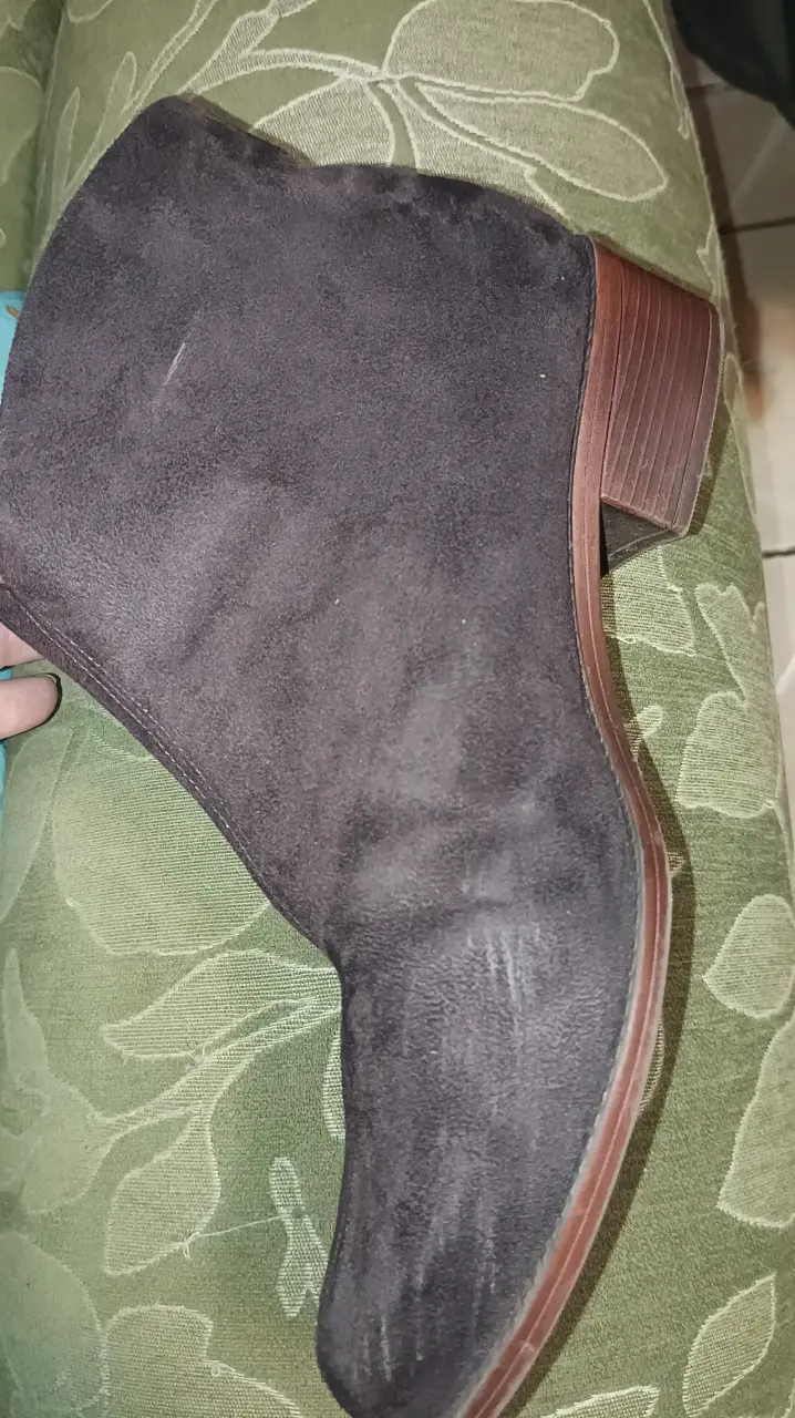 Botines de gamuza marrón - 6