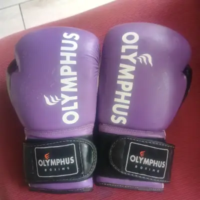 Guantes de boxeo Olympus morados - miniatura 2