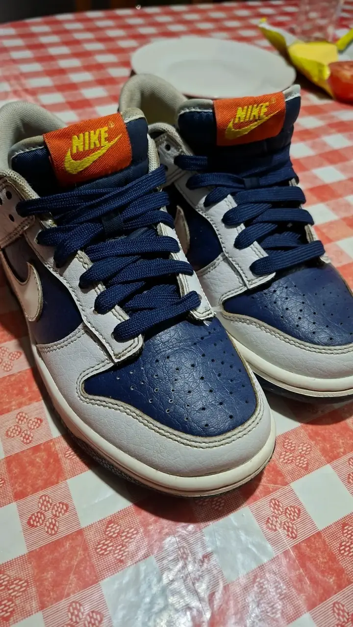 Zapatillas Nike azul y blanco