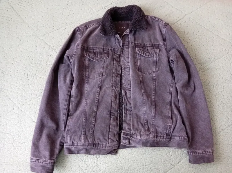 Chaqueta de mezclilla ZARA