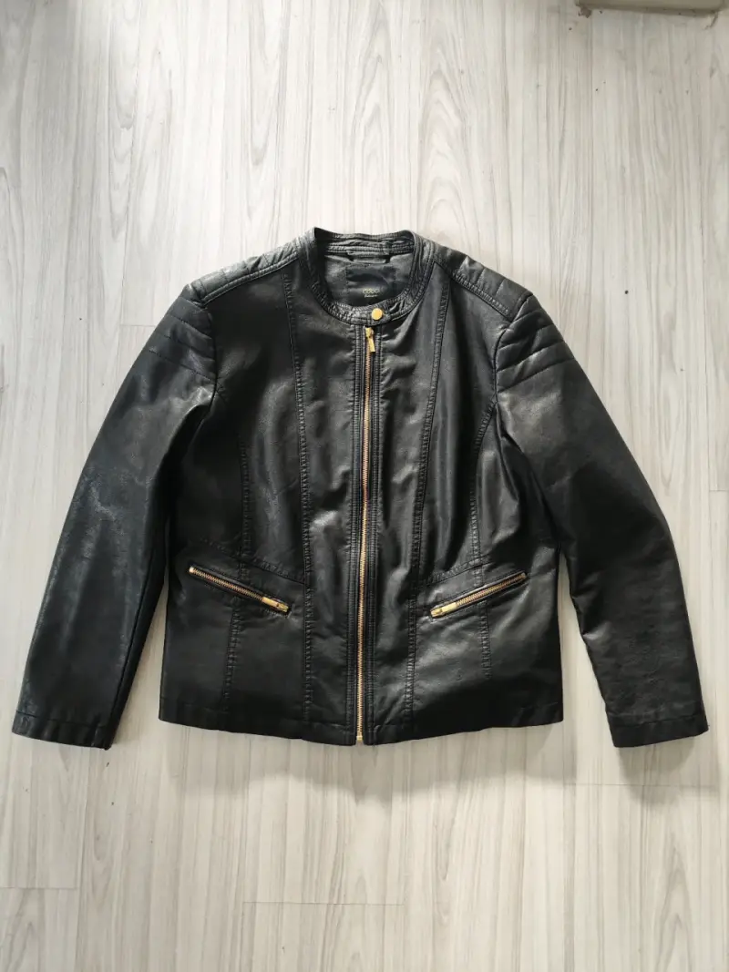 Chaqueta Mujer COCCI Cazadora Negra Original M - 1
