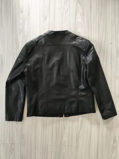 Chaqueta Mujer COCCI Cazadora Negra Original M - miniatura 4