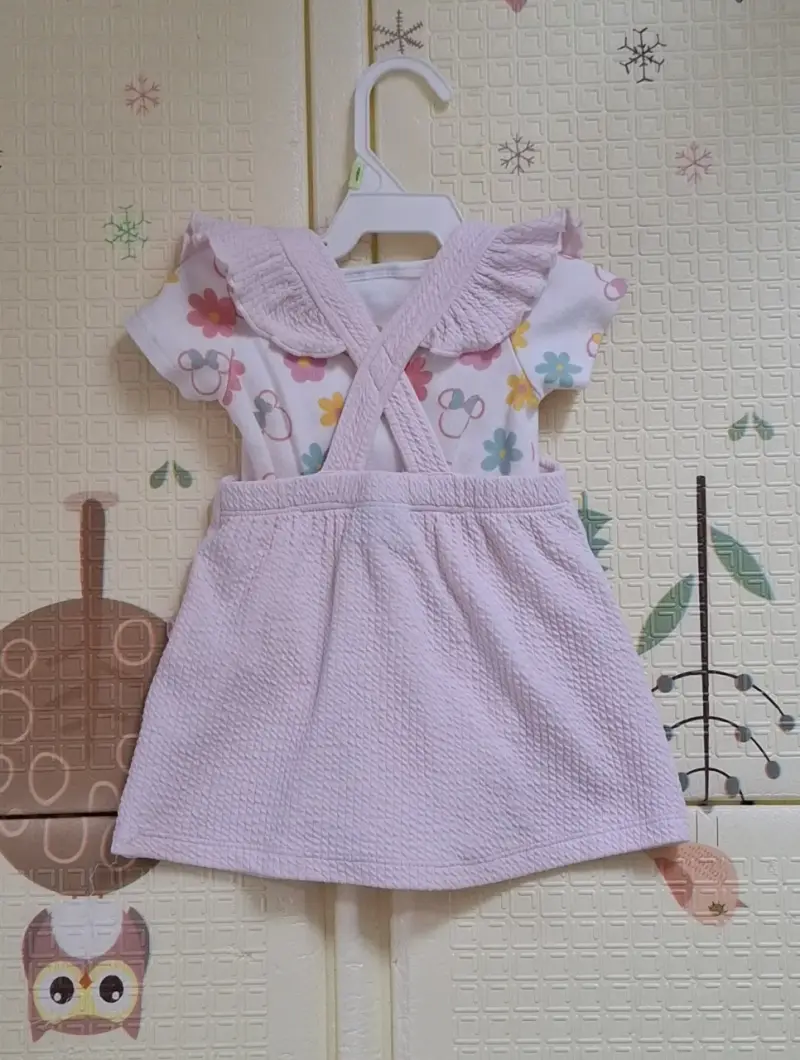 Vestido jumper Disney rosado - 2