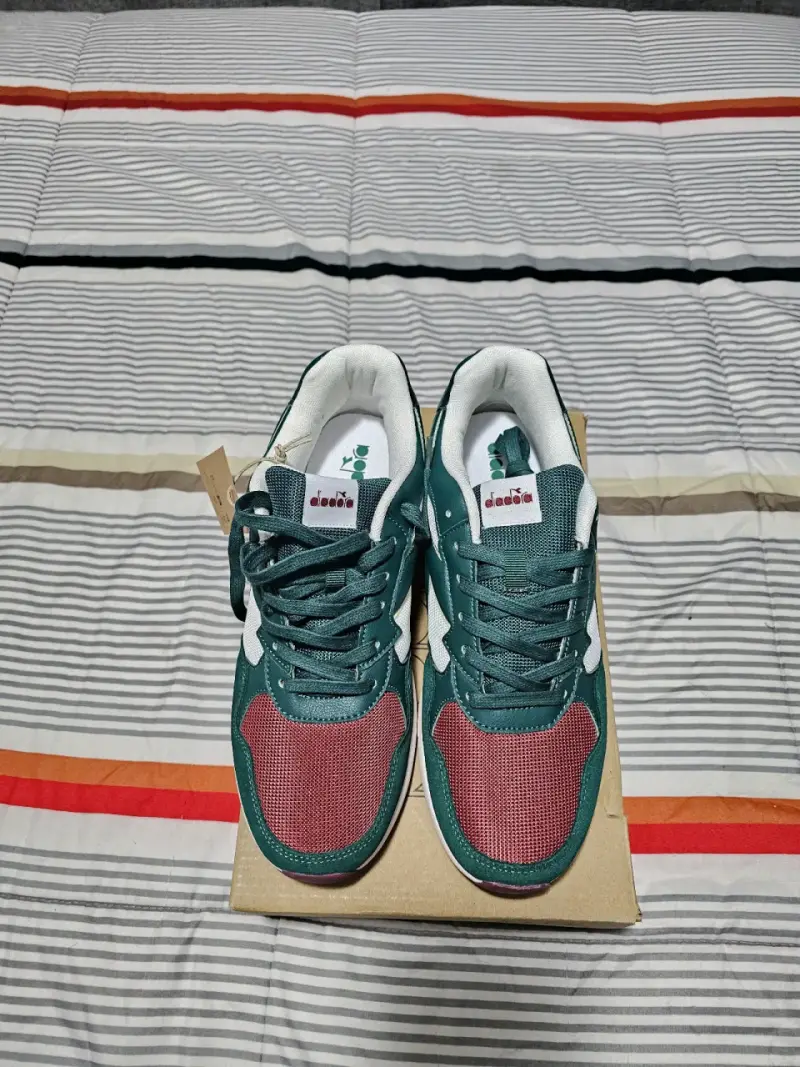Zapatillas Diadora Verde. - 3
