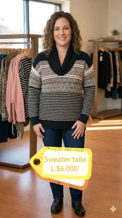 Sweaters, chalecos y bellos tejidos - miniatura 2