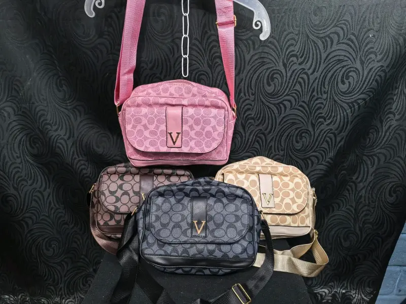 Cartera cruzada estampada - 1
