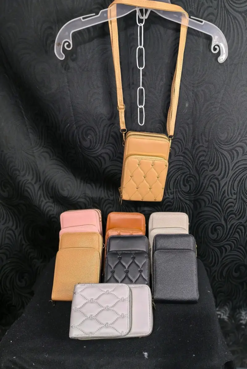 Cartera cruzada estampada - 5