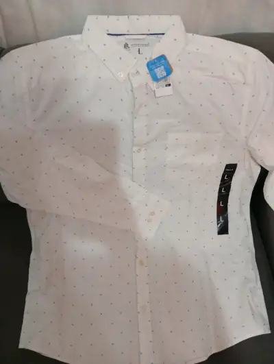 Camisa blanca con estampado - miniatura 2