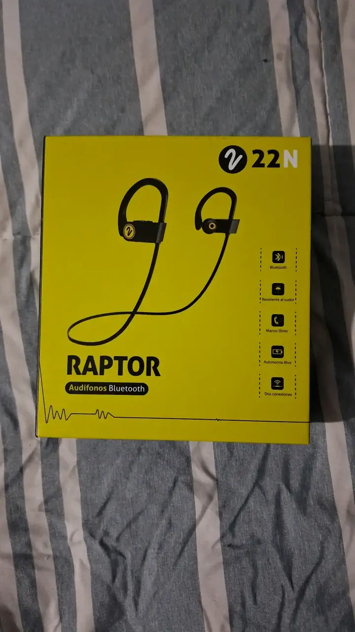 Auriculares Bluetooth Raptor V22N - 1
