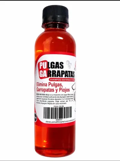 Shampoo antiparasitario 250ml - miniatura 1
