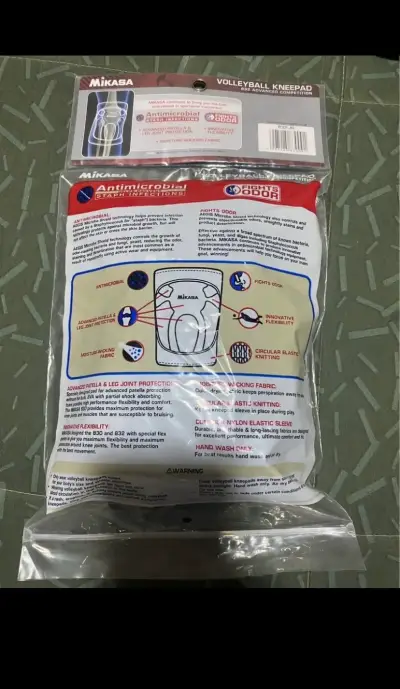 Rodillera Mikasa negra antimicrobial - miniatura 2