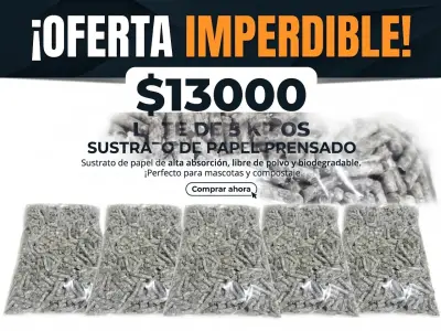 Sustrato de papel prensado 5 kg - miniatura 1