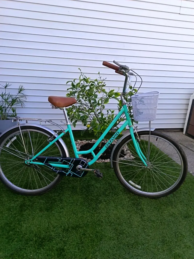 Bicicleta Oxford turquesa urbana - 1