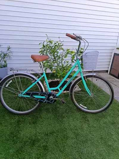 Bicicleta Oxford turquesa urbana - miniatura 2