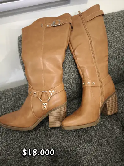 Botas café n°37 - miniatura 1