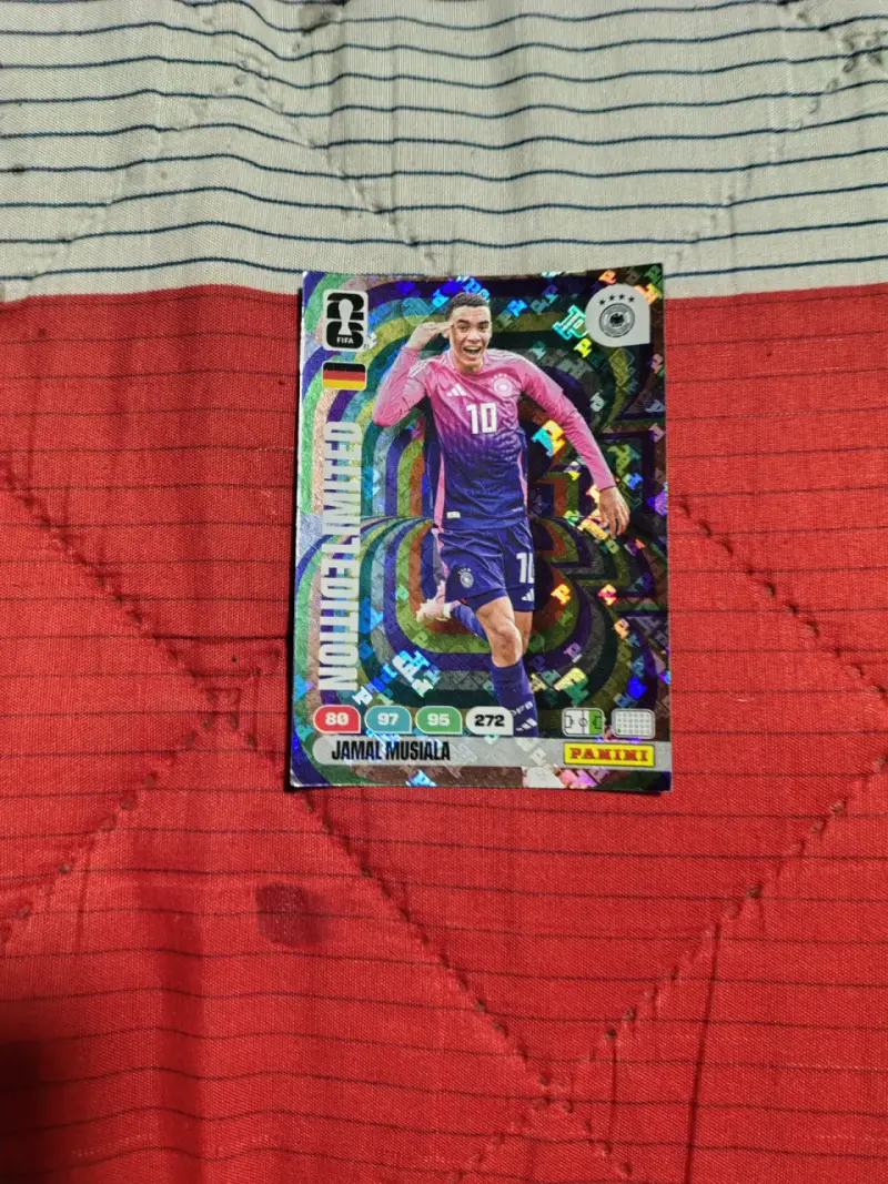 Tarjeta coleccionable Jamal musiala