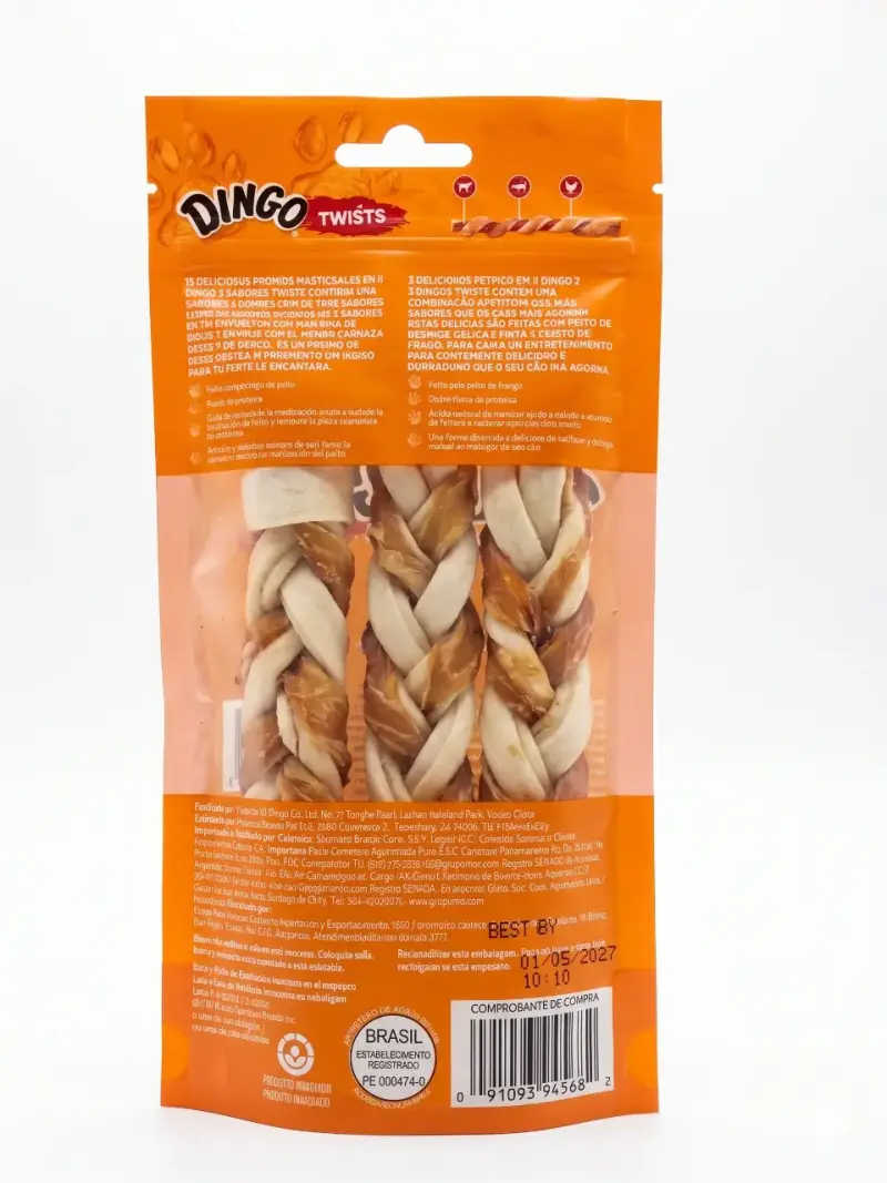 Snacks Dingo Twist's para perros - 4