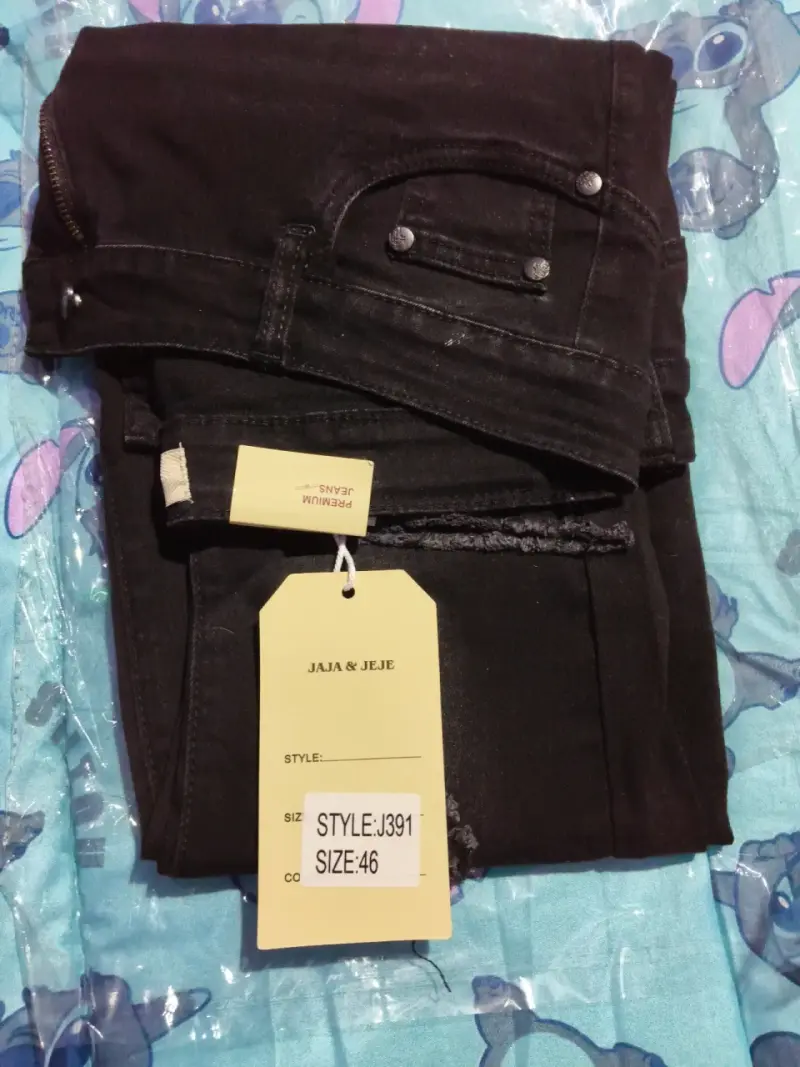 Jeans negro Jaja & Jeje - 1