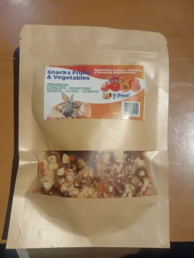 Snacks de frutas y verduras para roedores - miniatura 2
