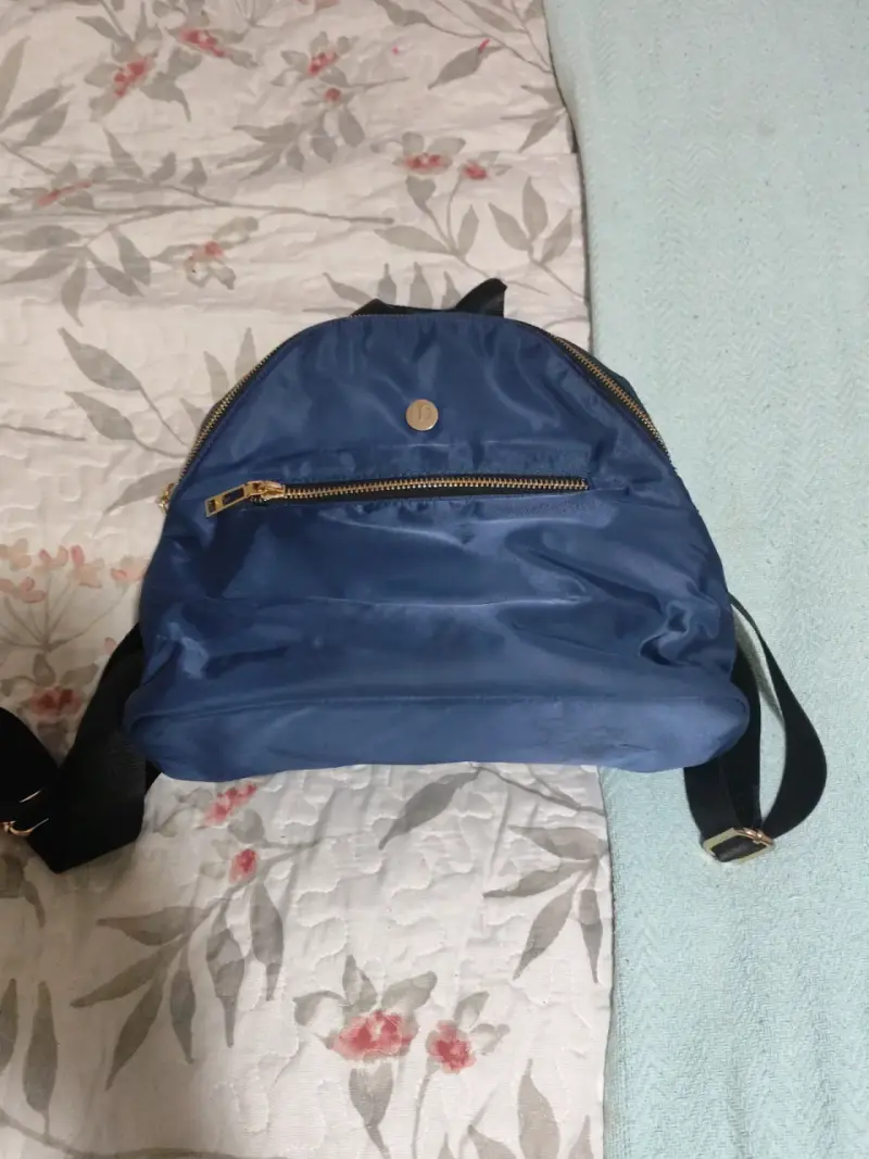 Mochila cartera azul Pollini - 2