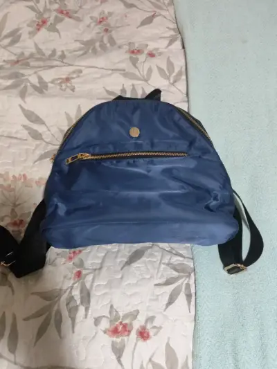 Mochila cartera azul Pollini - miniatura 2