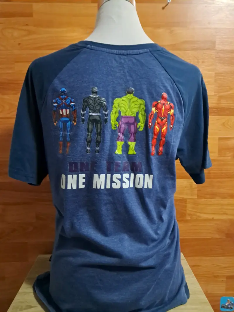 Polera azul Marvel - 2