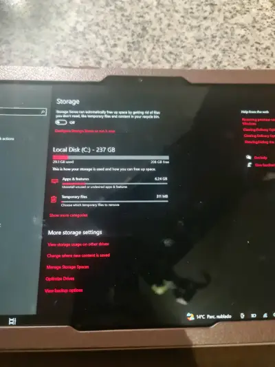 Tablet  Microsoft Surface pro 5 Windows con funda - miniatura 3