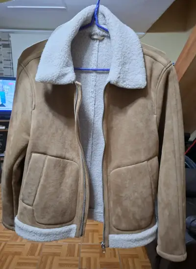 Chaqueta de gamuza con forro - miniatura 1