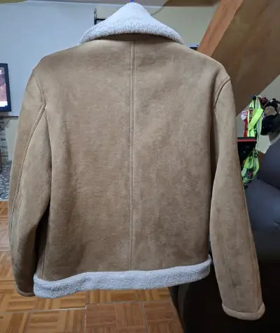 Chaqueta de gamuza con forro - miniatura 2