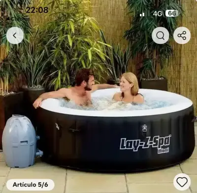 Jacuzzi inflable Lay-Z-Spa Miami - miniatura 1