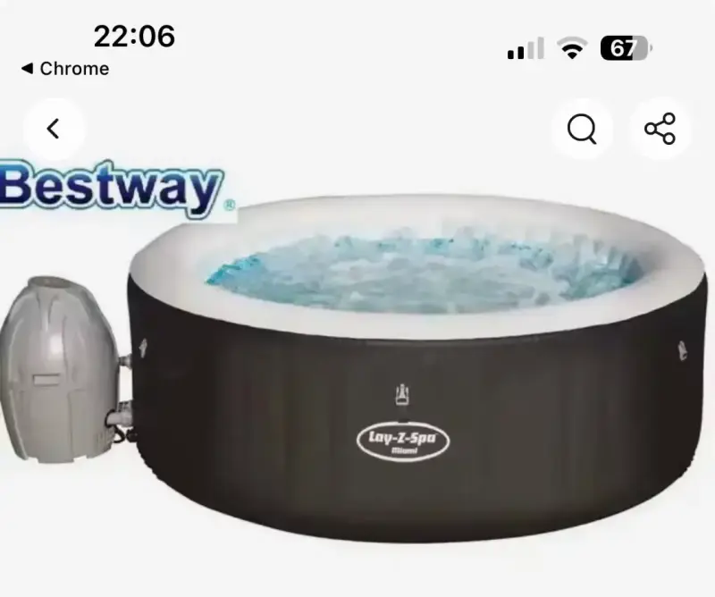 Jacuzzi inflable Lay-Z-Spa Miami - 2