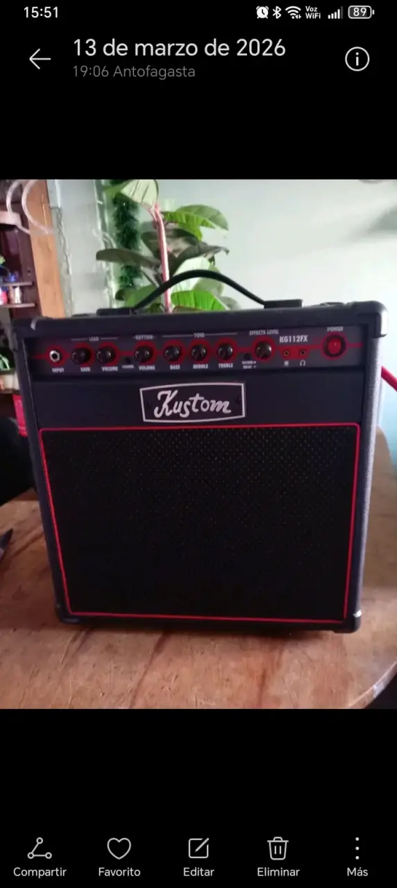 Amplificador Kustom KG112FX - 1