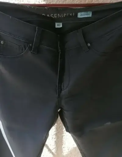 Pantalón Basement Negro para mujer Talla 40 - miniatura 3