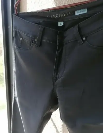 Pantalón Basement Negro para mujer Talla 40 - miniatura 4