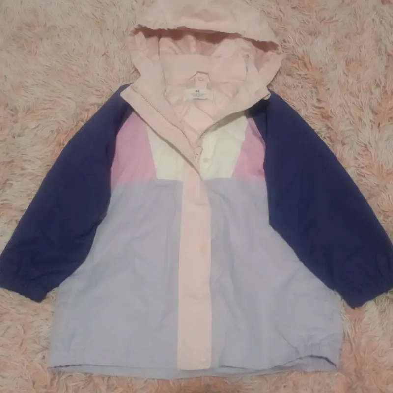 Chaqueta cortavientos multicolor - 1